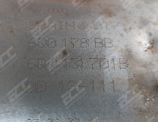 Catalyst of brandname VW with reference Spain DT 7 / 6Q0 131 701 B / 6Q0 178 BB